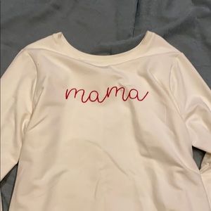 Pregnancy "mama" sweatshirt